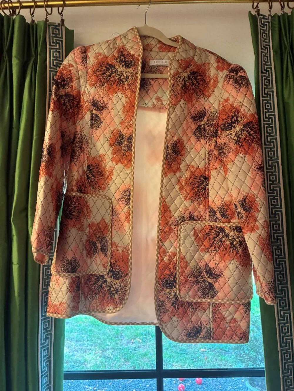Hunter Bell Floral Quilted Jacket
